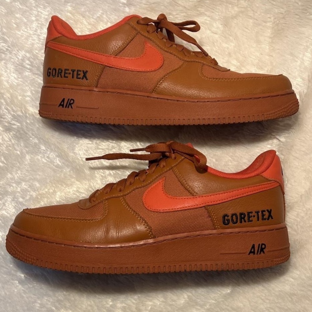 Nike Used like new!!! Nike Gore-Tex Air Force 1 Burnt Orange